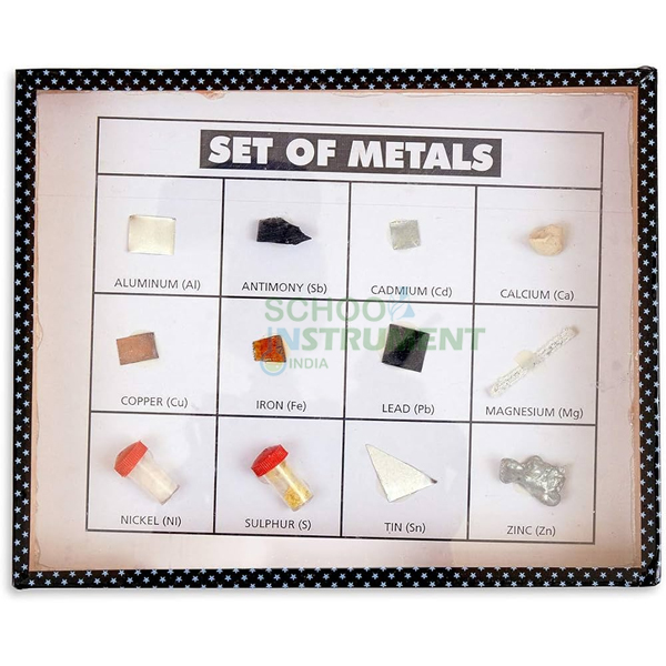 Metal Set, Collection of 12 Metals
